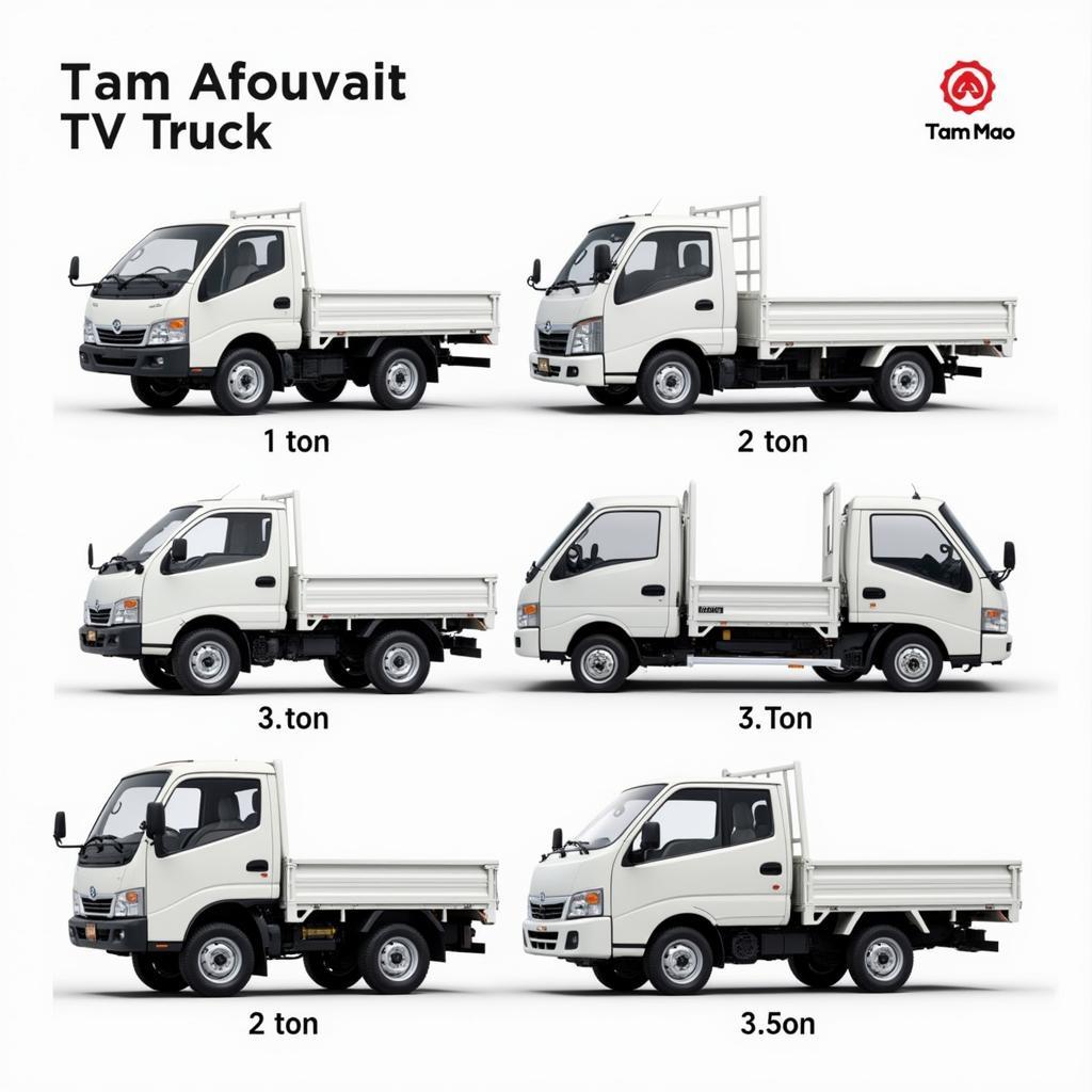 Xe Tam Mao TV 1 Tấn 2 Tấn 3.5 Tấn